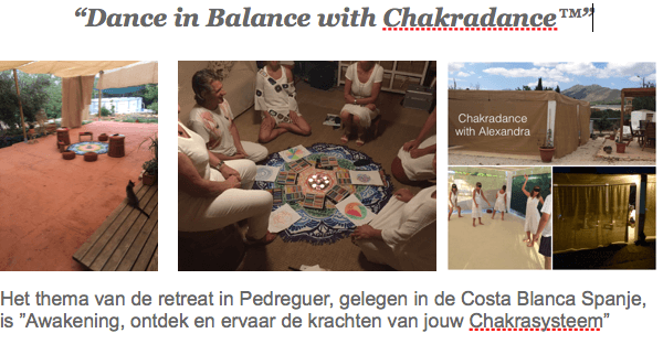 Retreat Dance in Balance with Chakradances "The Awakening"-"Journeying" -"Freedom"