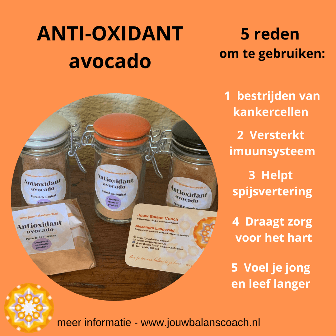 anti-oxidant van avocado
